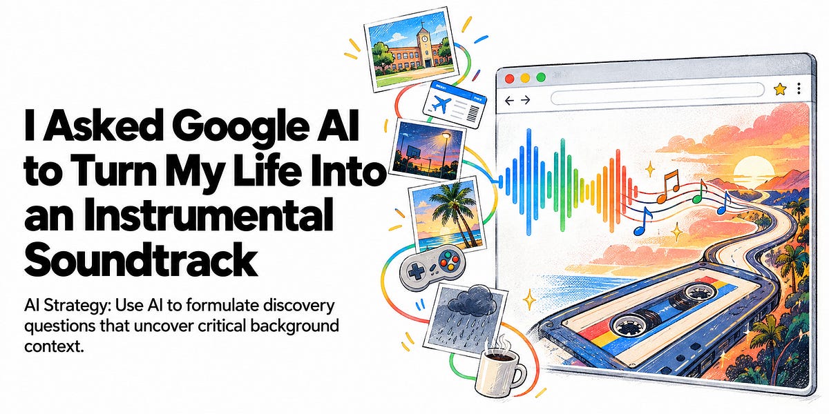 I Asked Google AI to Turn My Life Into an Instrumental Soundtrack