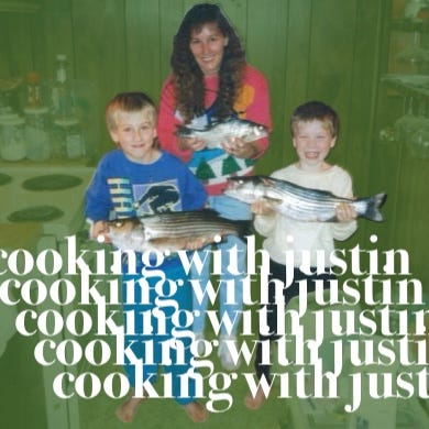 Cooking with Justin