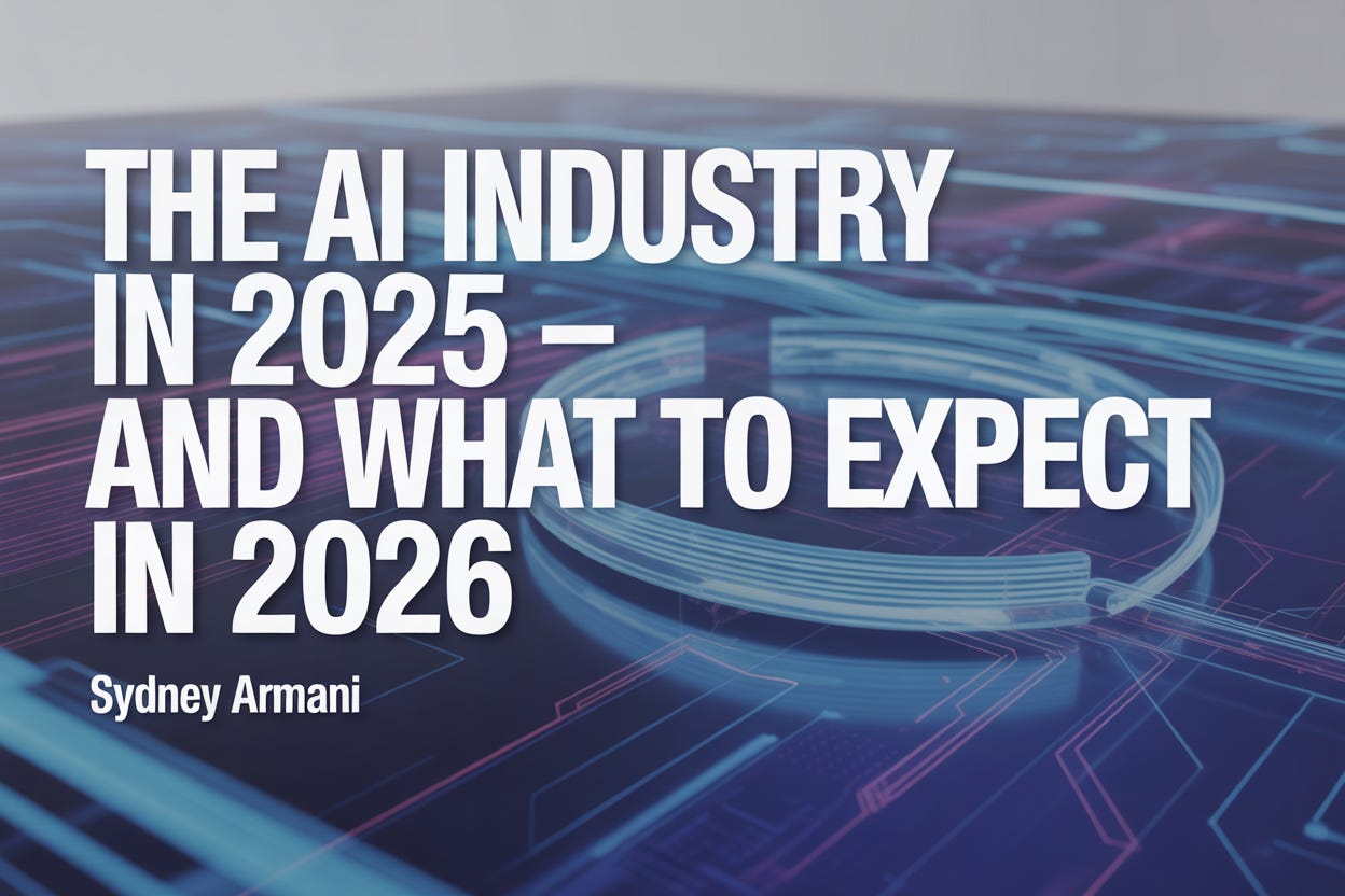 AI in 2026: My Predictions for the Year Ahead