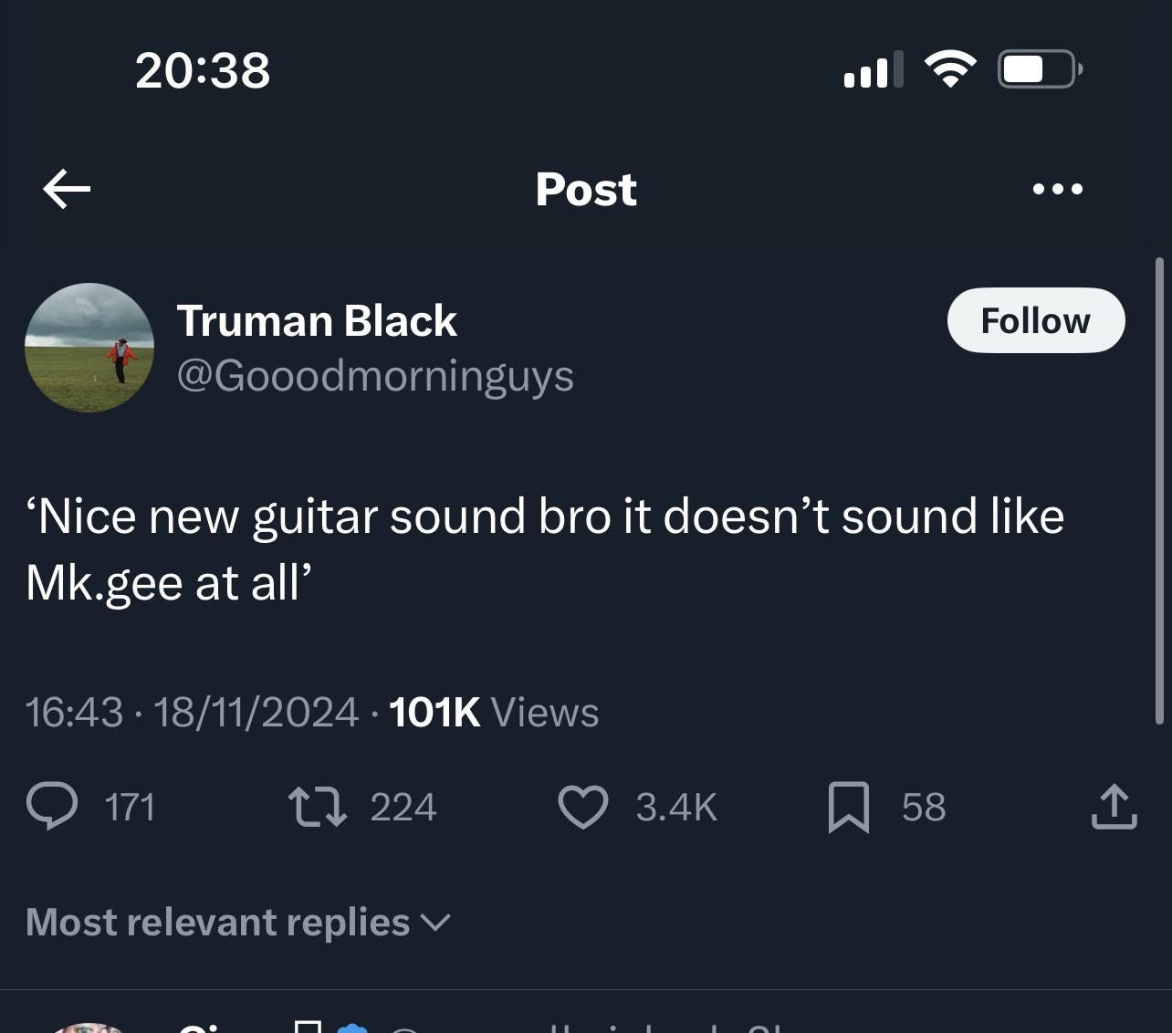 Matty Healy stanning again : r/Mkgee