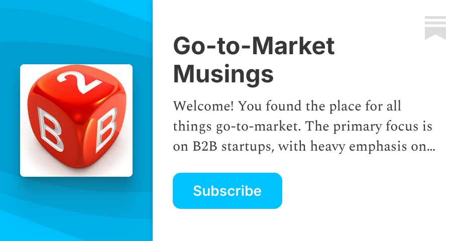 Go-to-Market Musings | Kristin Hambelton | Substack