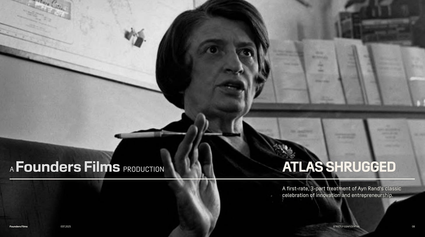 Screenshot from Founders Films deck Screenshot from Founders Films deck