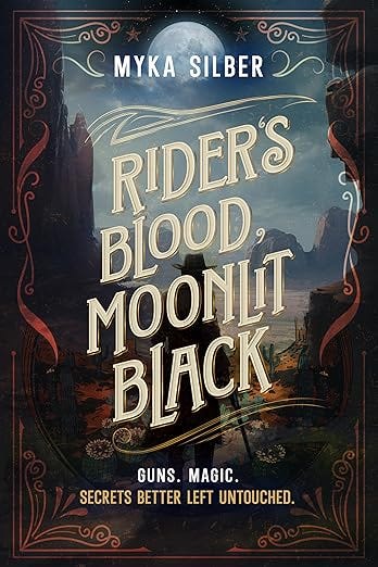 Riders Blood, Moonlit Black by Myka Silber