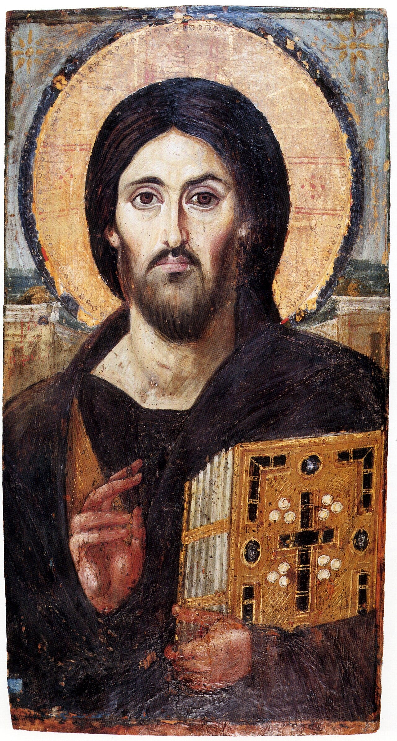 Christ Pantocrator Icon, Saint Catherine's Monastery, Sinai