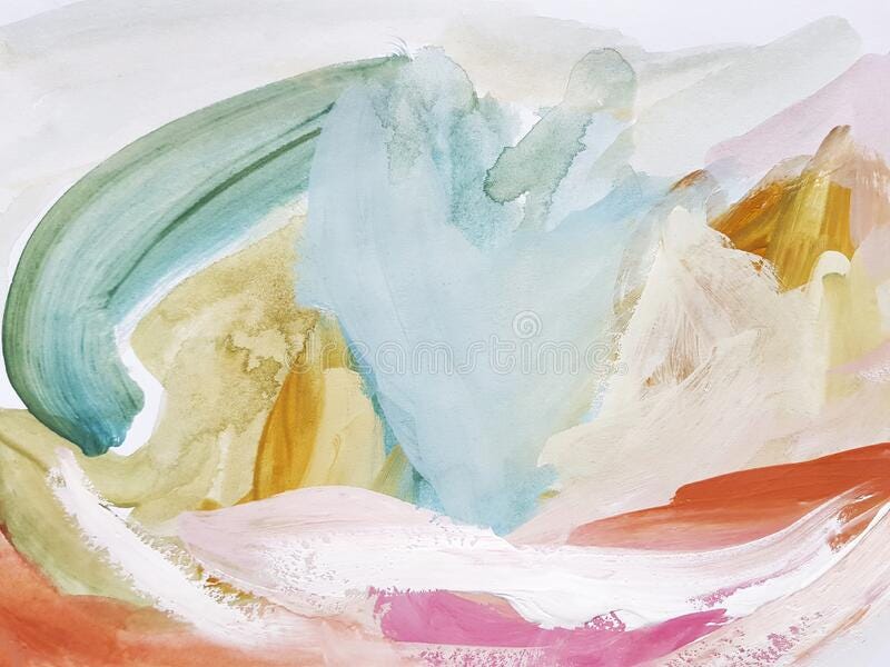 Abstract Art Painting. Modern art. Contemporary art. Modern abstract painting. Creative background. Contemporay art royalty free stock images