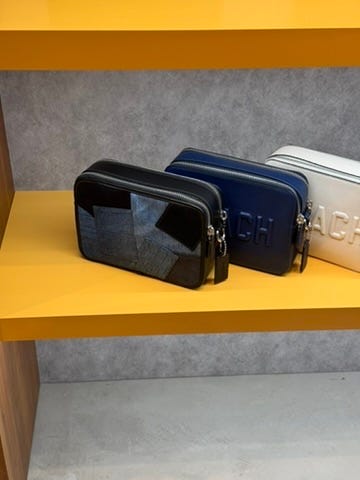 Coach handbags inside Coach store in Tokyo, Japan