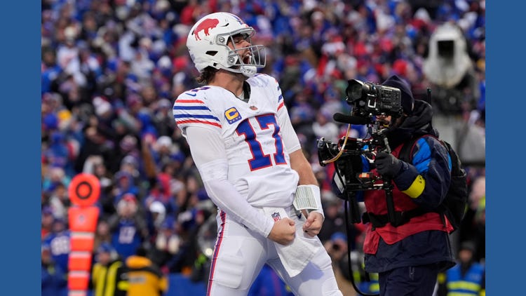 Josh Allen dominates with 6 TDs pushing Bills past Buccaneers 44-32 | kens5.com Josh Allen dominates with 6 TDs pushing Bills past Buccaneers 44-32 | kens5.com
