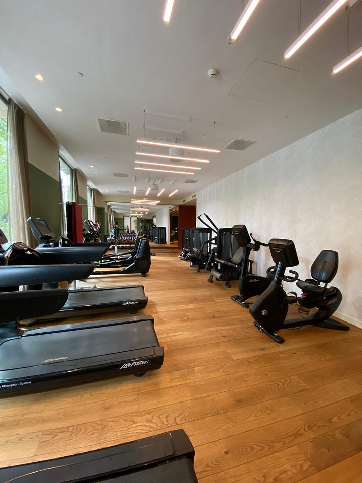 amenities & gym