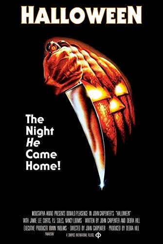 Halloween (1978) Classic Horror Movie POSTER 36 x 24 inches - The Night He  Came Home! Written & Directed by John Carpenter