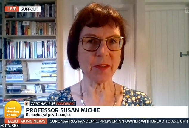 Among others who it is claimed failed to register research funding is Professor Susan Michie, who had claimed restrictions such as social distancing and face masks should stay forever to reduce long-term pressure on the NHS