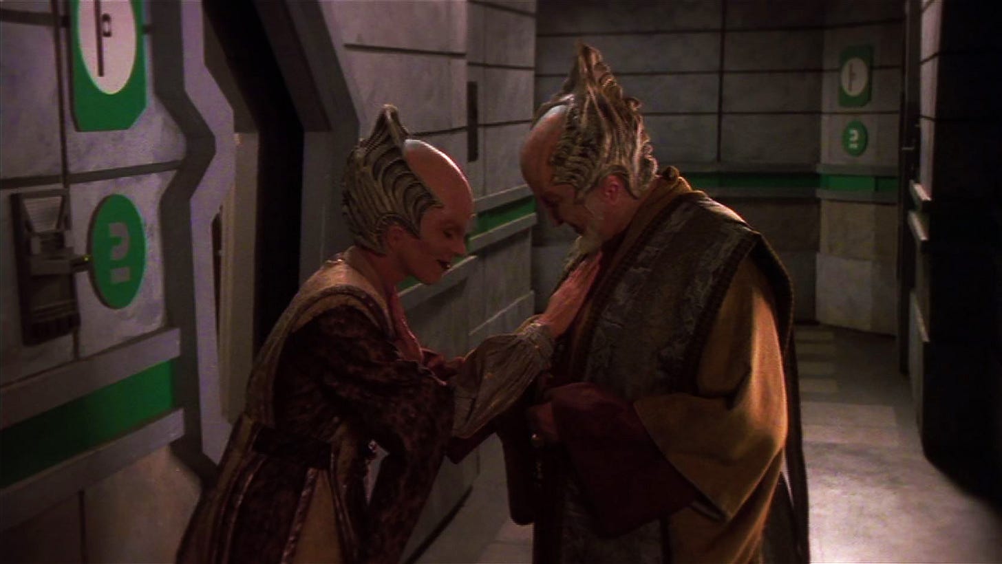 Babylon 5" A Voice in the Wilderness: Part 1 (TV Episode 1994) - IMDb