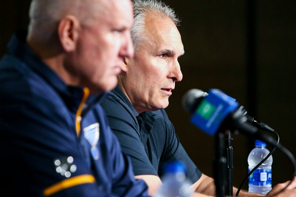 St. Louis Blues Craig Berube Doug Armstrong St. Louis Blues Craig Berube Doug Armstrong