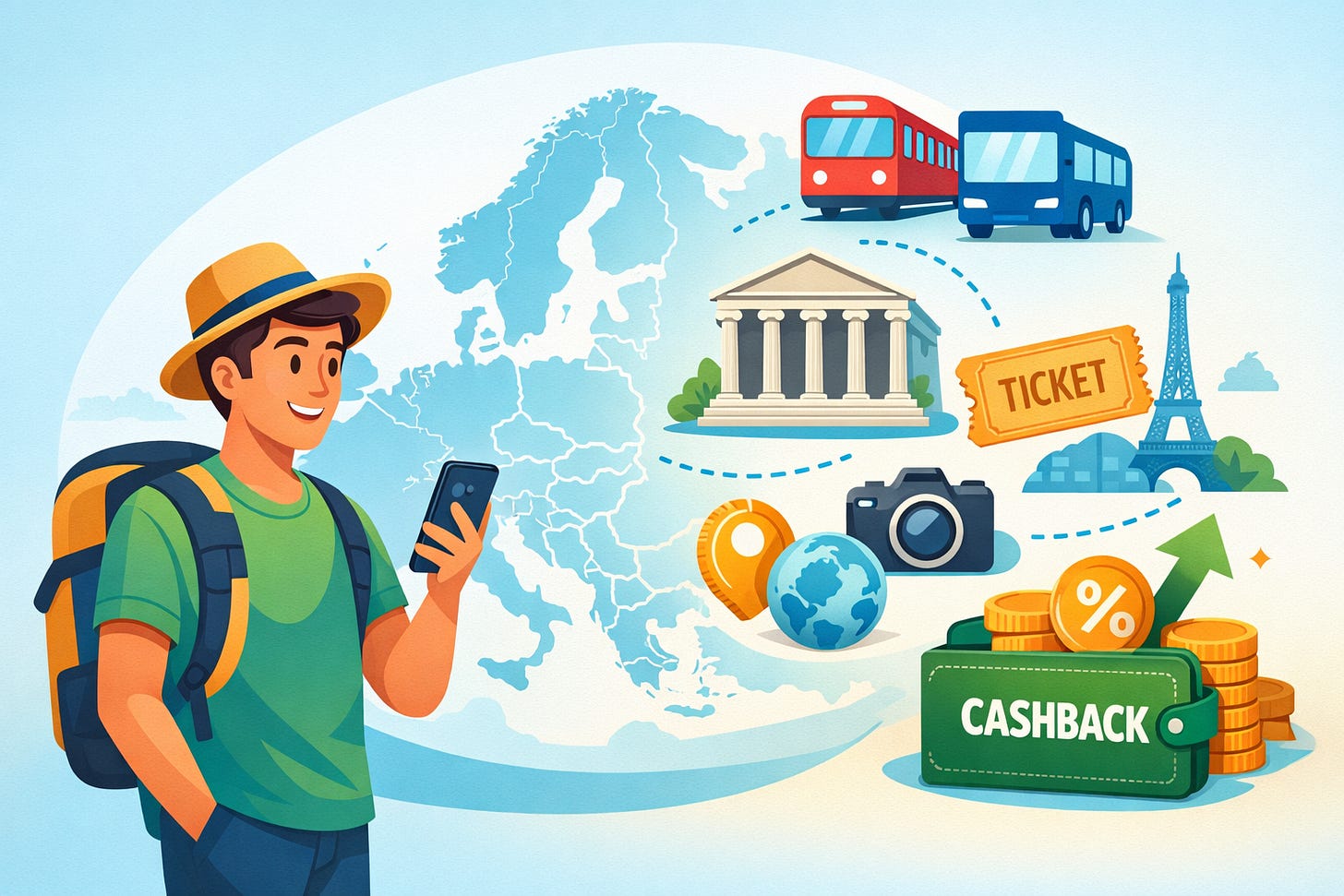 Risparmiare in viaggio all’estero su trasporti, musei ed esperienze grazie a sconti, comparatori e cashback