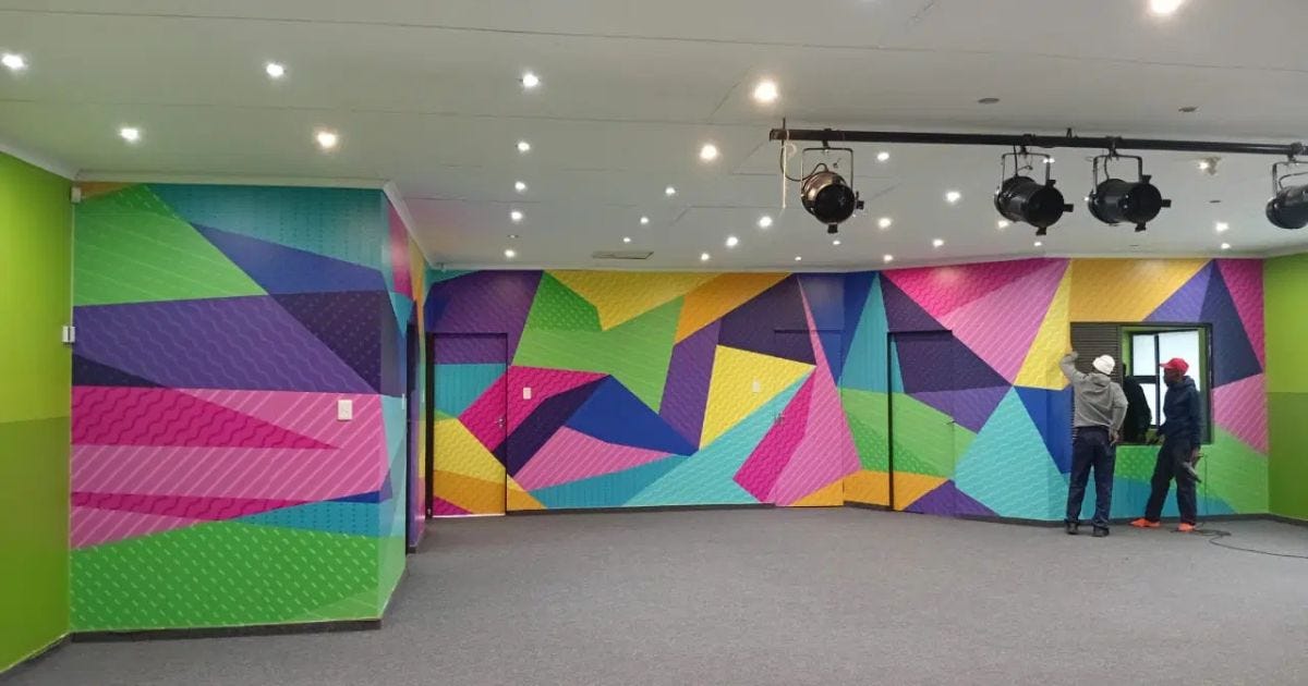 SignMax Transforms South African Walls with Drytac Films