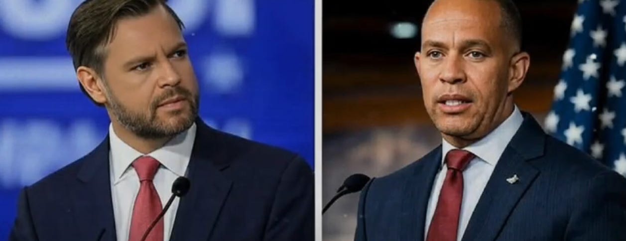 Hakeem Jeffries Totally Humiliated JD Vance At White House Meeting