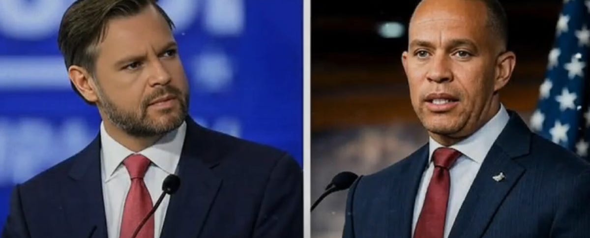 Hakeem Jeffries Totally Humiliated JD Vance At White House Meeting