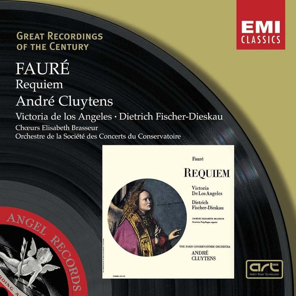 Amazon.com: Requiem - Angeles, Fischer-Dieskau, Cluytens: CDs & Vinyl