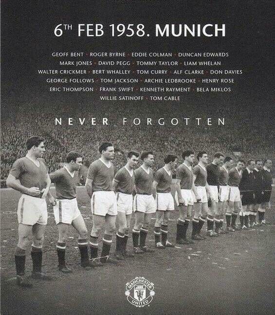 ON THIS DAY 1958🕜: Manchester United "Busby babes" unfortunately lined up  for the very last time together in Belgrade : r/ManchesterUnited