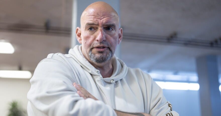 Discontent with Fetterman bursts into the streets among Pa. Democrats |  90.5 WESA