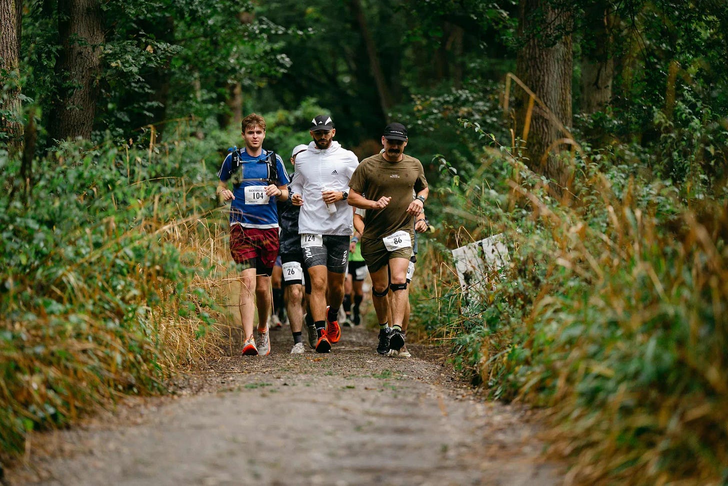Runners compete in a backyard ultra in London on Aug. 29, 2026. Runners compete in a backyard ultra in London on Aug. 29, 2026.