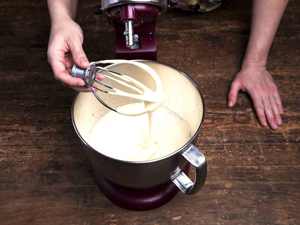 Beaten Egg Yolks Whisk Attachment