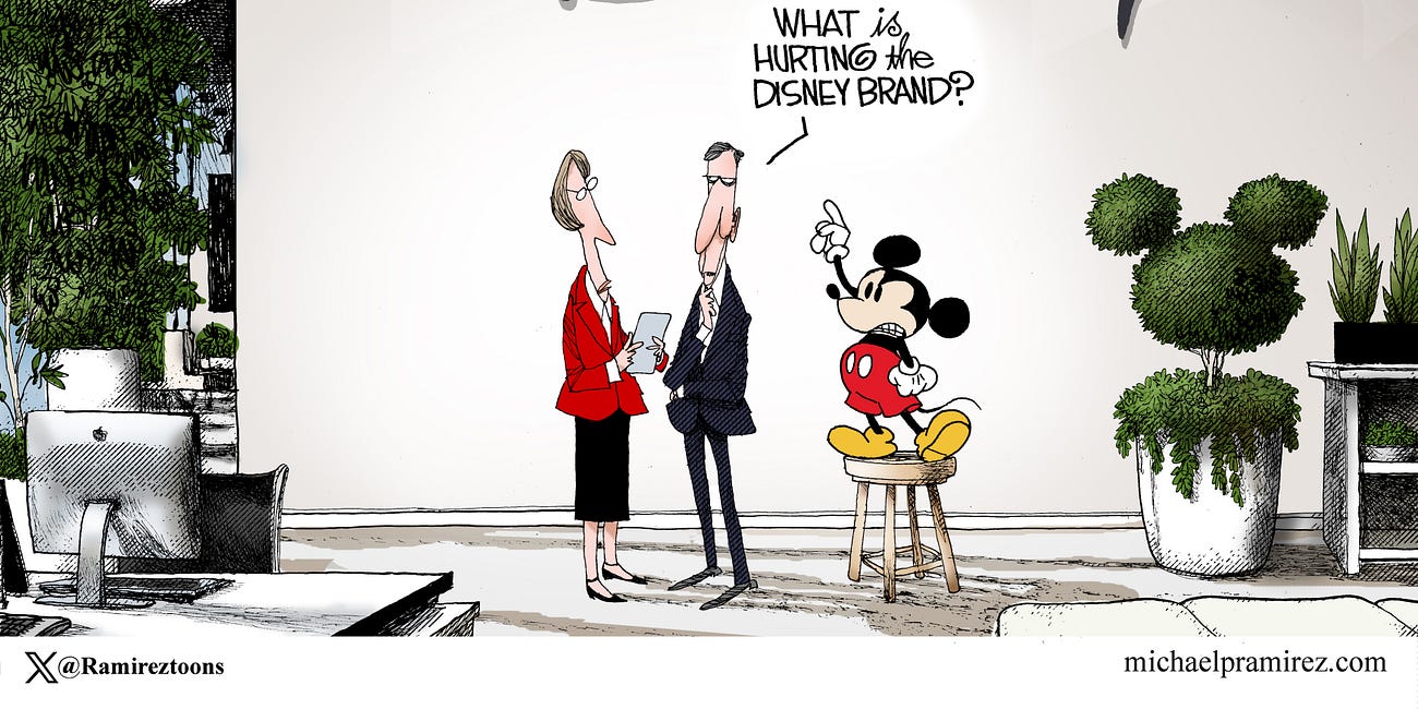 Michael Ramirez: DEIsney 2-19-25