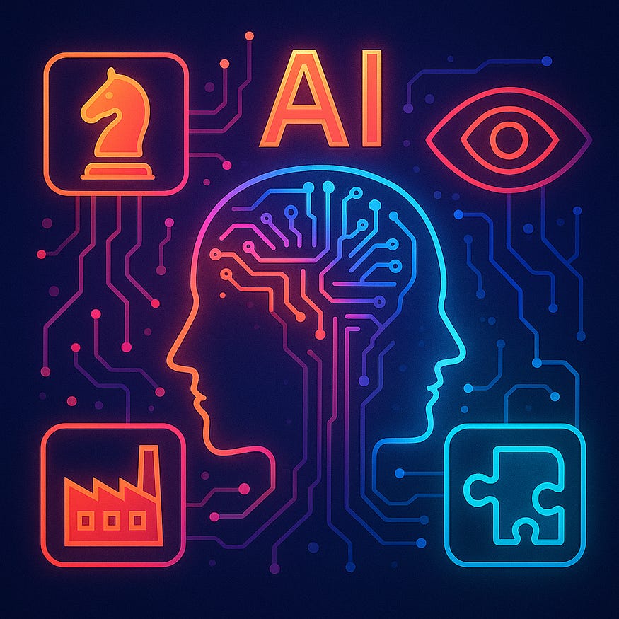 A surreal, high-contrast digital illustration of classic object-oriented design patterns (e.g., Singleton, Strategy, Factory) visualized as abstract architectural structures dissolving into glowing neural network threads. A large LLM-like presence looms behind them, reshaping their forms mid-construction — evoking the tension between traditional software architecture and AI-native development.