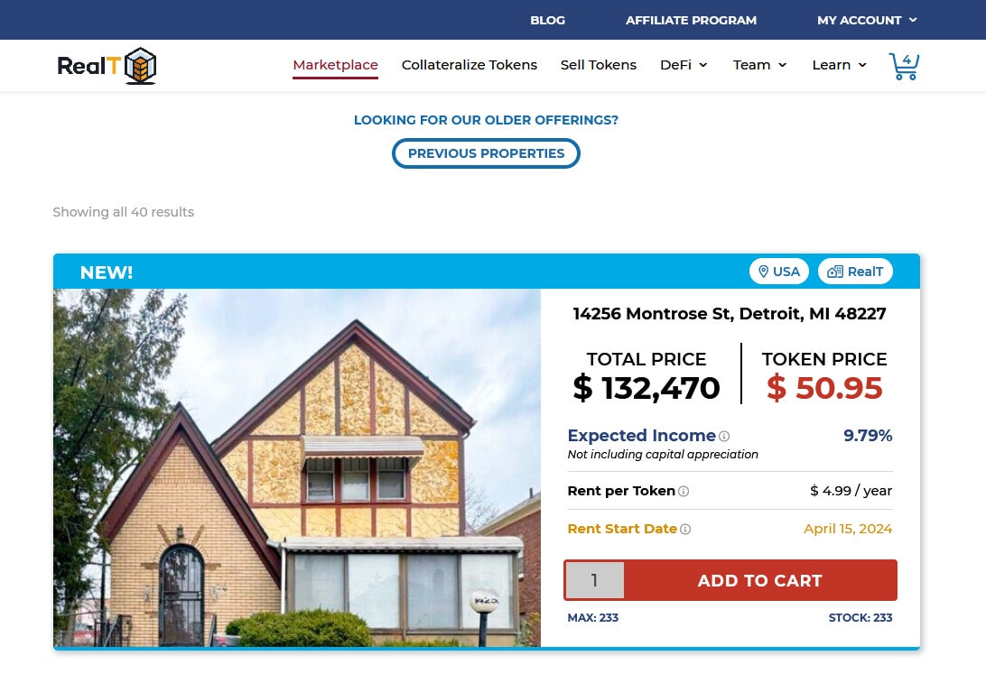 RealT : comment acheter votre premier token immobilier ?