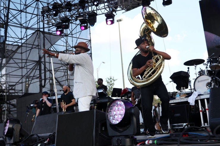 The 12th annual jazz in the gardens music festival day 2