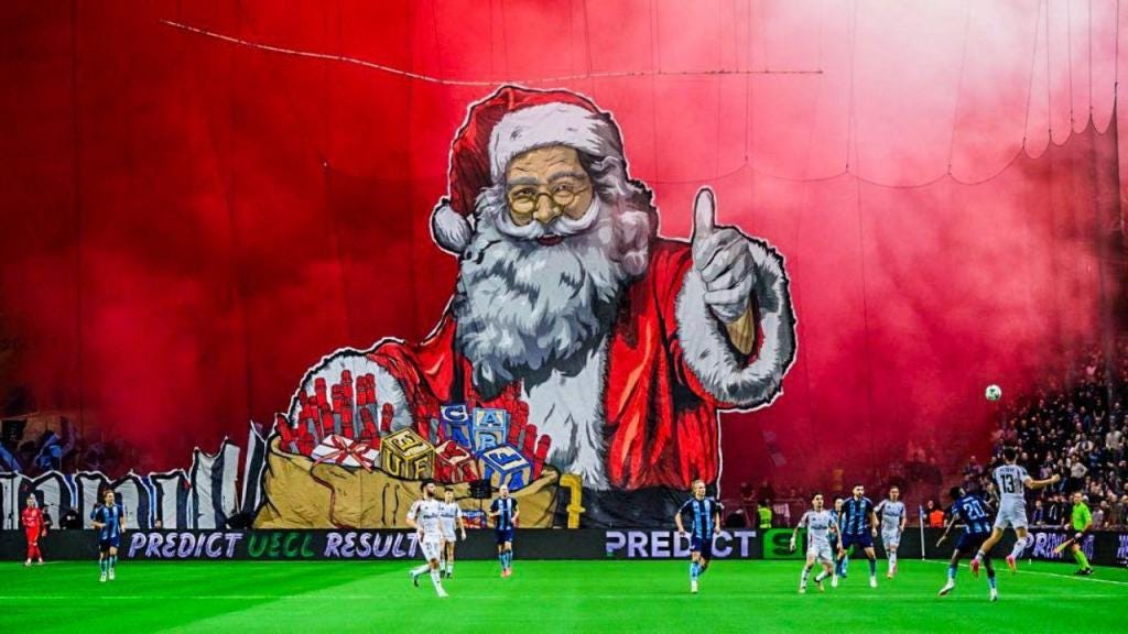 Tarja dos adeptos do Djurgarden (FOTO: @eurofootcom)