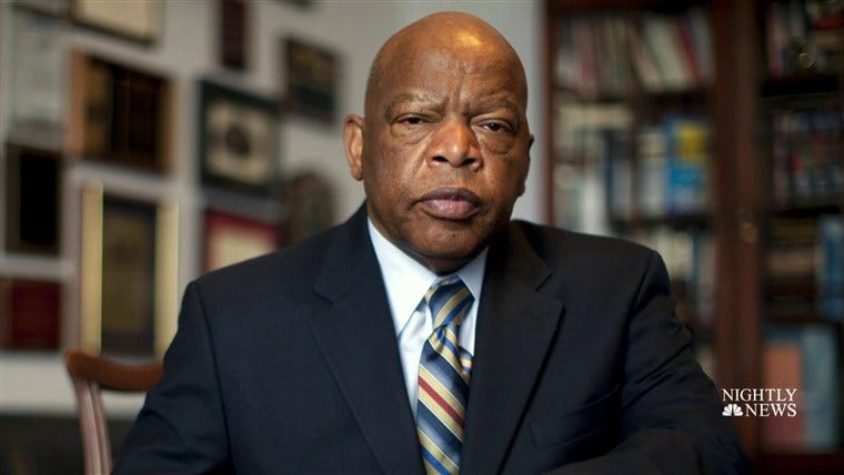 Rep. John Lewis, lion of the civil rights movement, dies at 80 Rep. John Lewis, lion of the civil rights movement, dies at 80