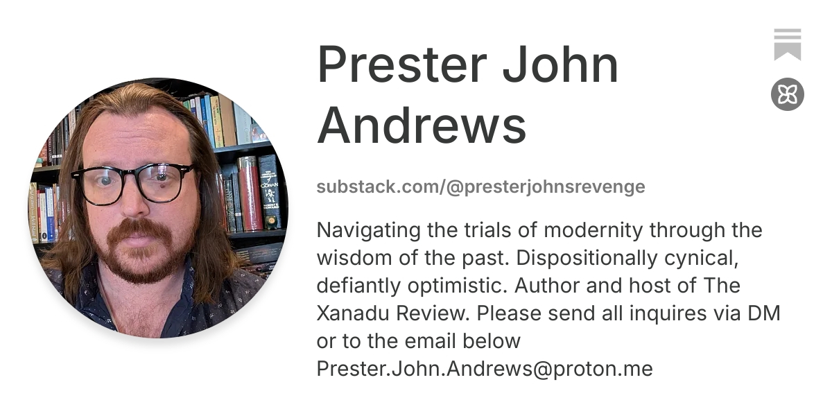 Prester John Andrews | Substack