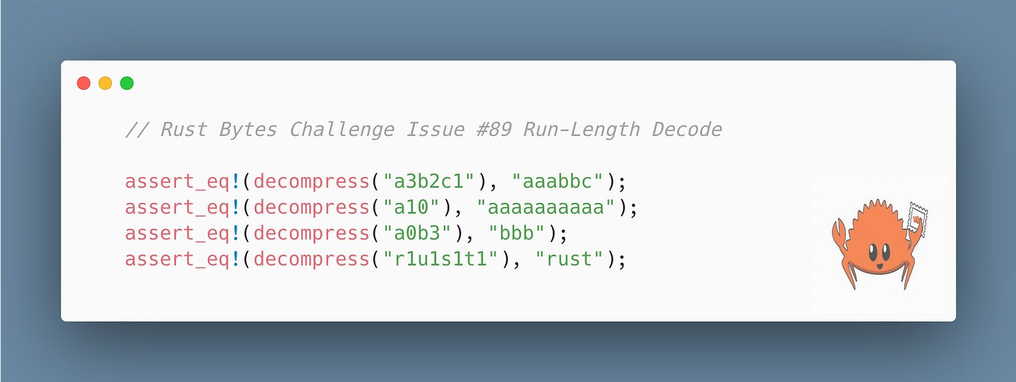 Image: Rust_Bytes_Challenge_Issue_89_Run-Length Decode