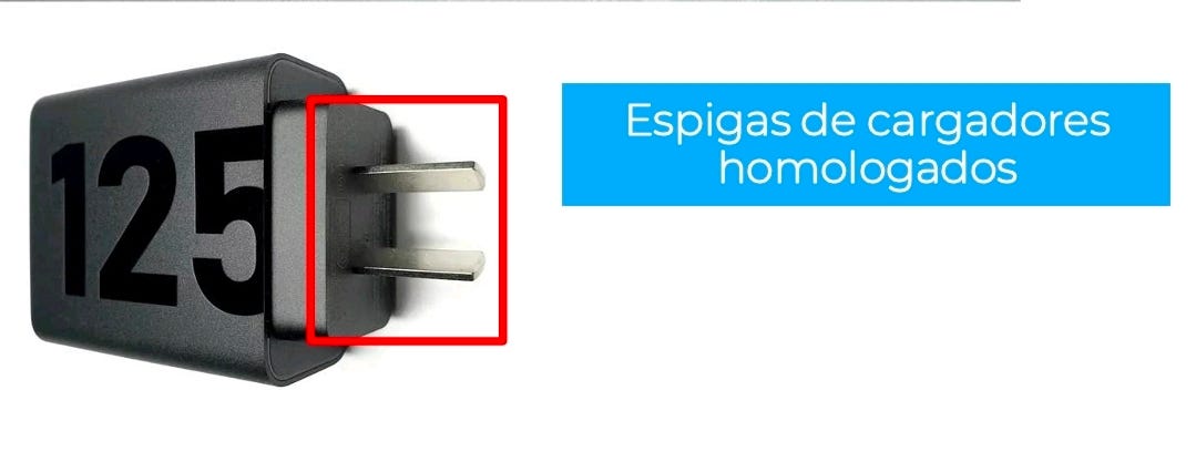 Cómo identificar un cargador original