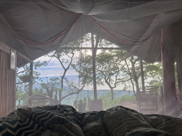 Rooms, toilets and SPA with a view...