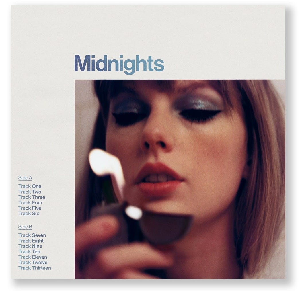 Album art for Taylor Swift's Midnights