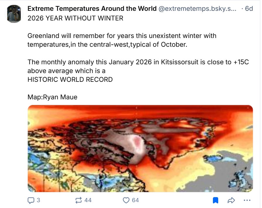 Yes, it was very cold over the East over the last 2 weeks; no, climate ...