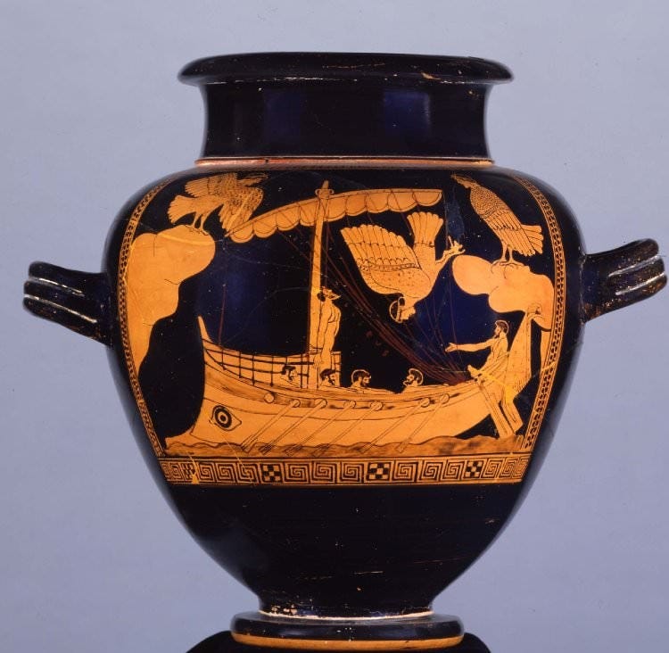Odysseus and the Sirens - World History Encyclopedia