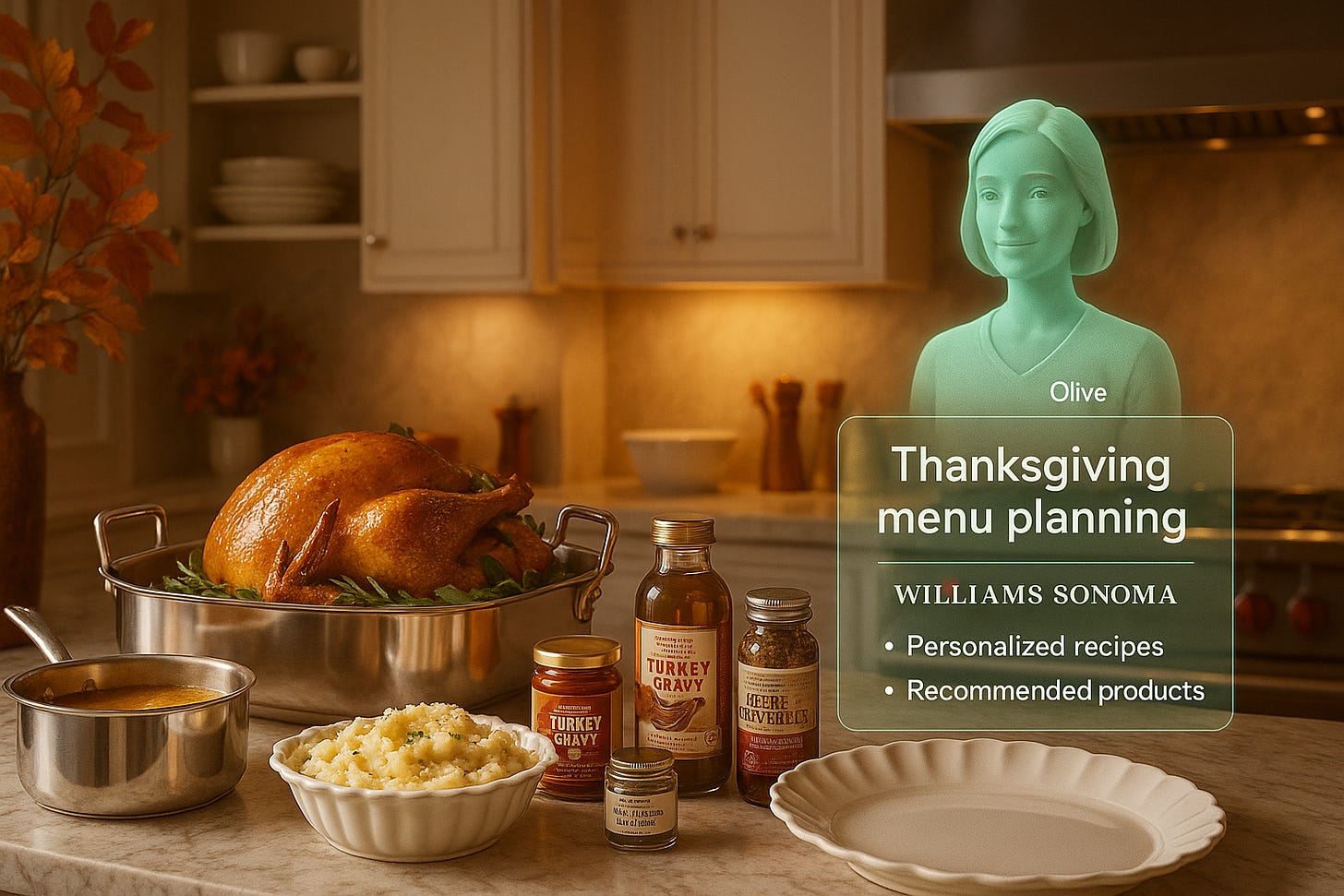 Williams-Sonoma's AI sous chef 'Olive' planning personalized customer experiences
