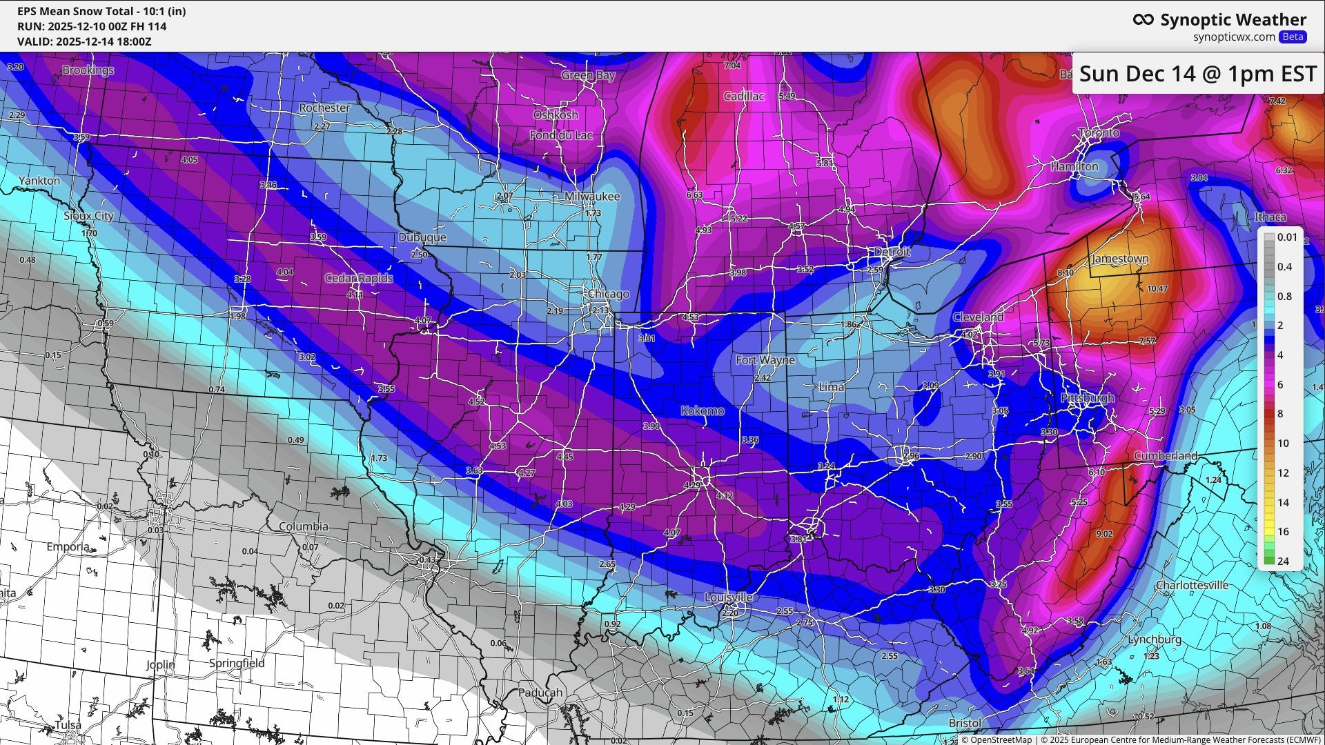 Snow Returns in Two Rounds in the Next 48 Hours