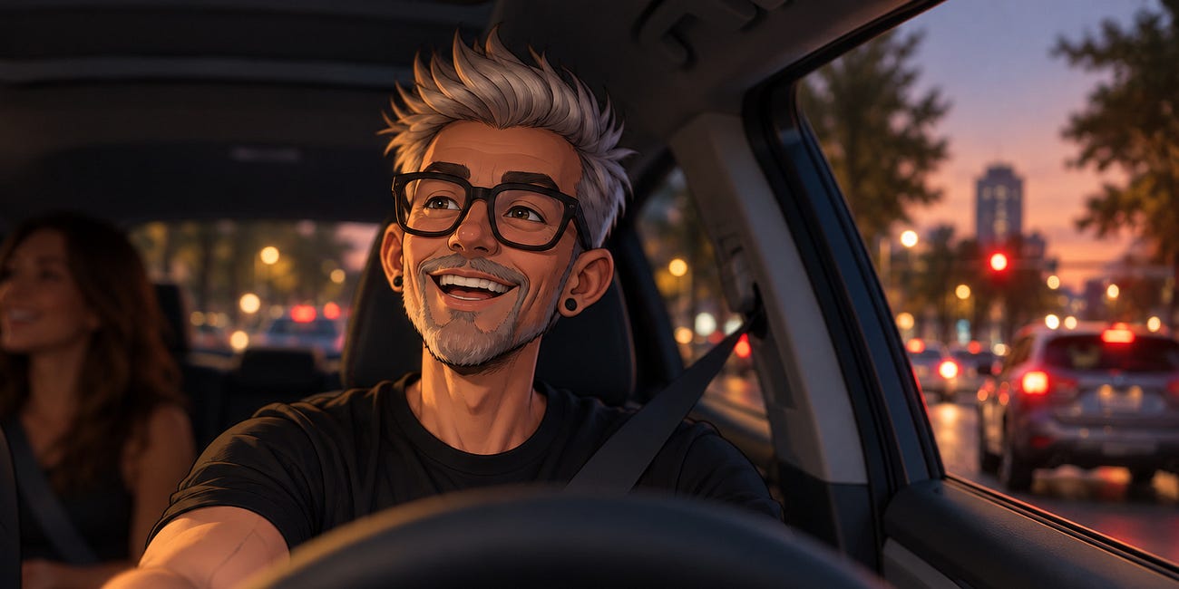 I nearly ran a red light talking about drinking