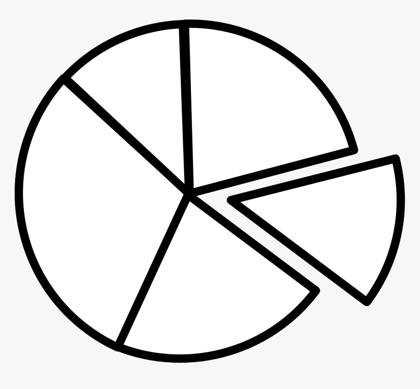 28 Collection Of Pie Chart Clipart Black And White - Graph Clipart Black  And White, HD Png Download , Transparent Png Image - PNGitem