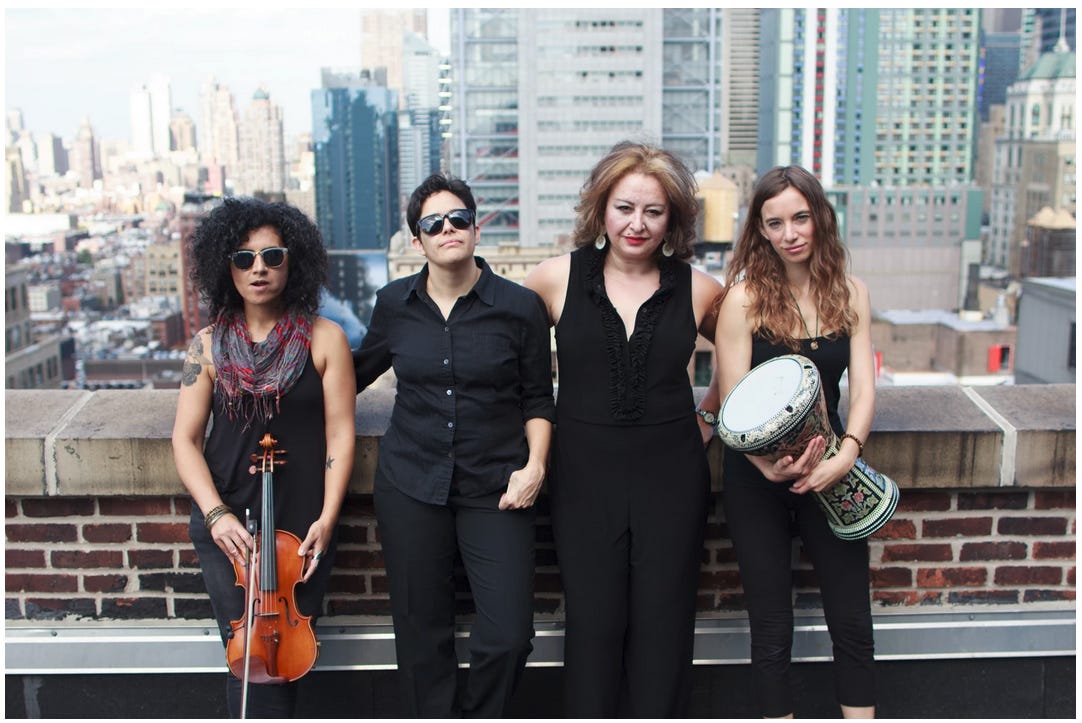 Ensemble cast of the film version of Andrea Assaf's "Eleven Reflections on September"