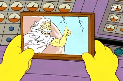 Vengeful God, loving God, vengeful God, loving God : r/TheSimpsons