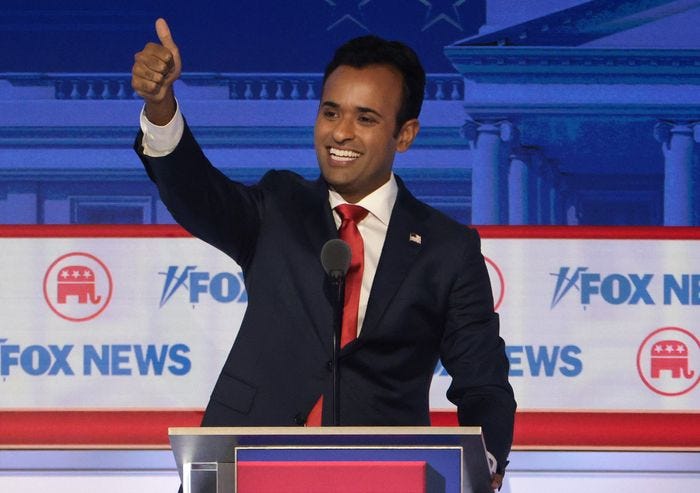 How Vivek Ramaswamy Grabbed the Spotlight at First GOP Debate - WSJ