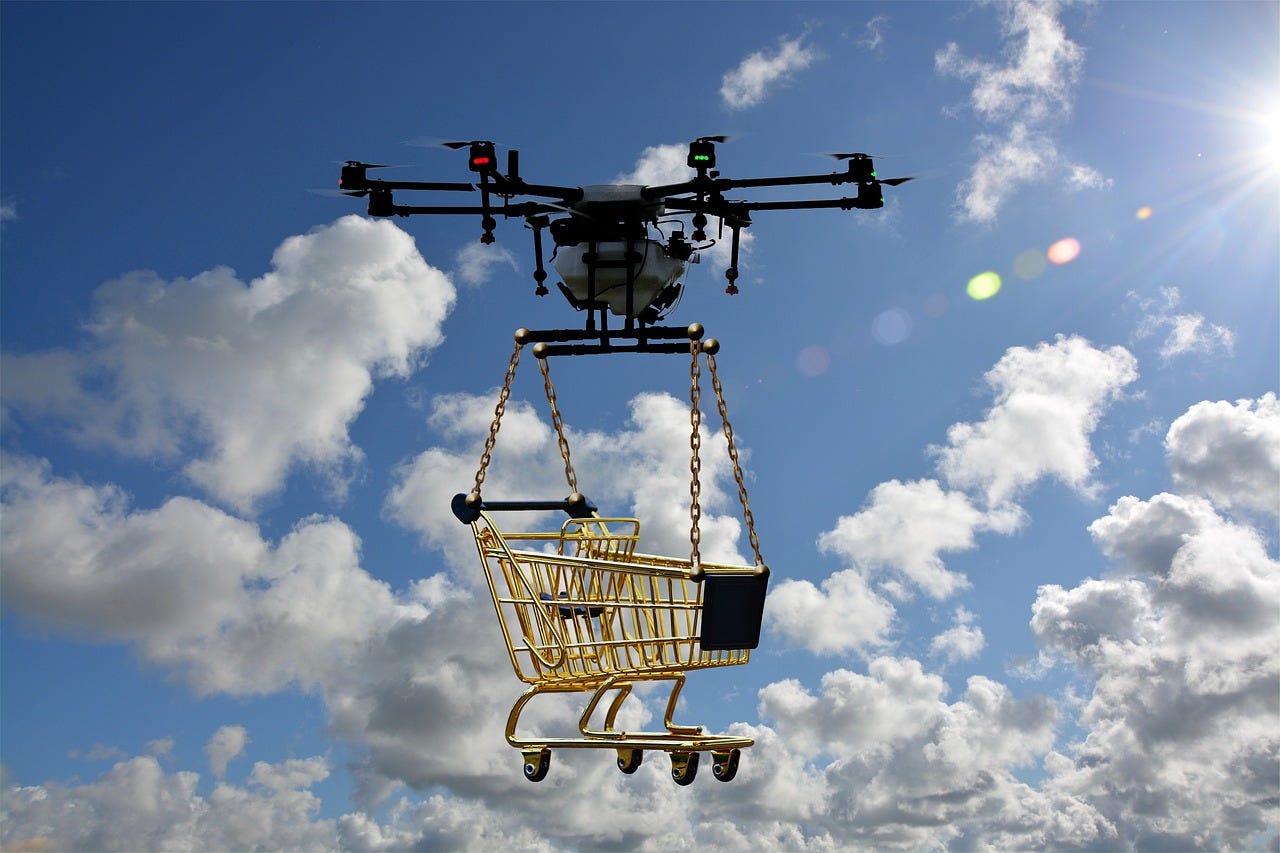Free Drone Logistics Drone photo and picture