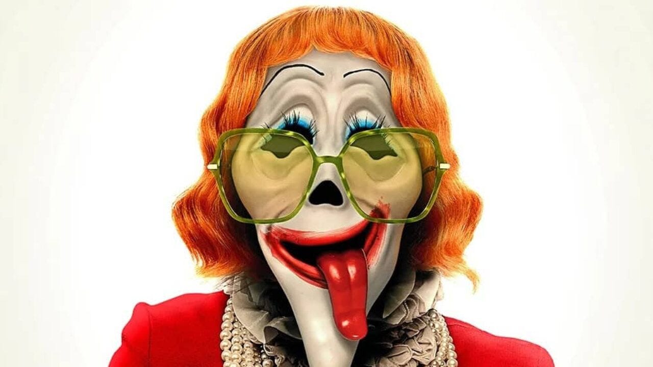 Scary Movie 6 poster spoofs Aunt Gladys from Weapons