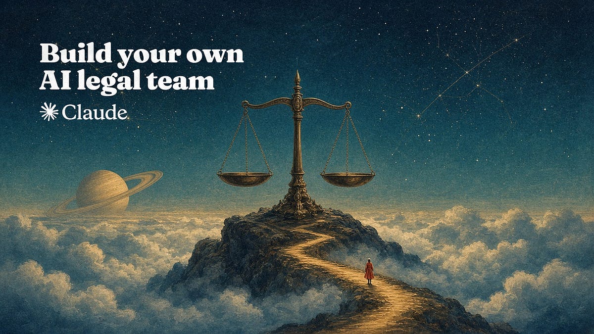 Build Your Own AI Legal Team in Claude