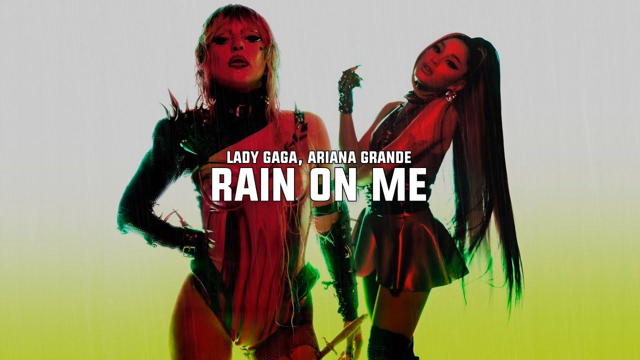 Lady Gaga, Ariana Grande • Rain On Me | Letra en español / inglés