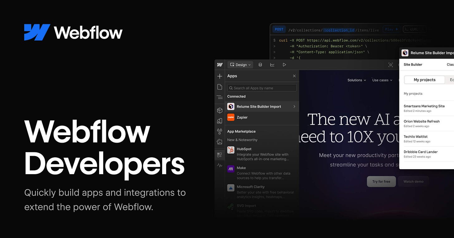 Webflow API and Documentation | Webflow